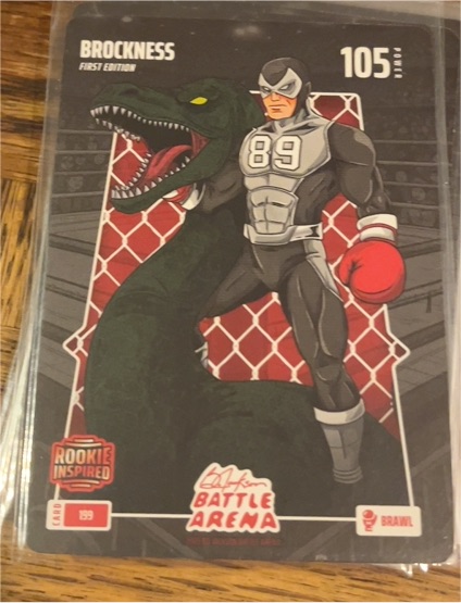 2026 Bo Jackson Battle Arena #199 Brockness Brock Bowers Brawl — front