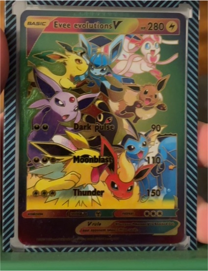 2024 Fan Art Eevee Evolutions V — front