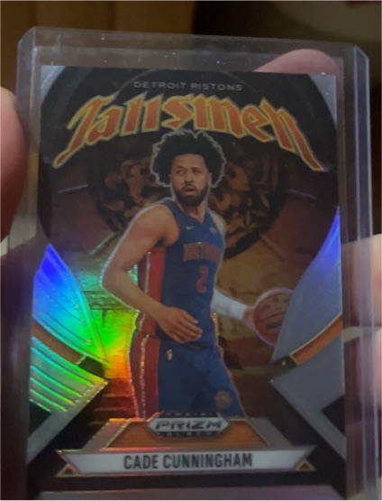 2024-25 Panini Prizm Black Talismen #12 Cade Cunningham — front
