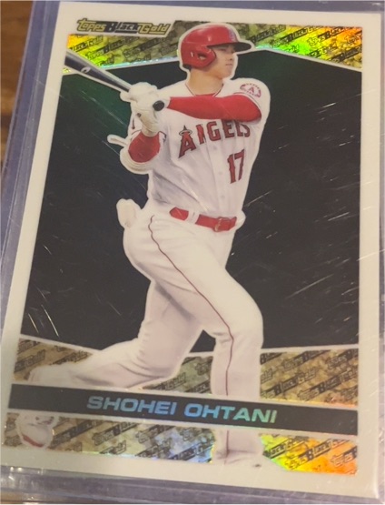 2021 Topps Chrome Update #BGC-13 Shohei Ohtani Topps Black Gold — front