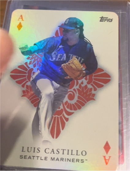 2023 Topps Series 1 All Aces #AA-23 Luis Castillo — front
