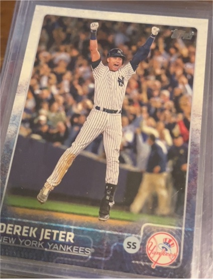 2015 Topps #1 Derek Jeter — front