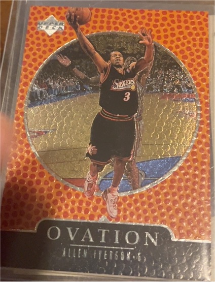 1998-99 Upper Deck Ovation #49 Allen Iverson — front