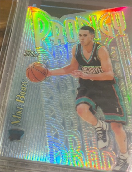 1999-00 Topps Prodigy #PR14 Mike Bibby — front