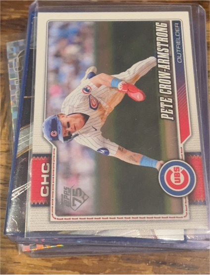 2026 Topps #196 Pete Crow-Armstrong Chicago Cubs — front