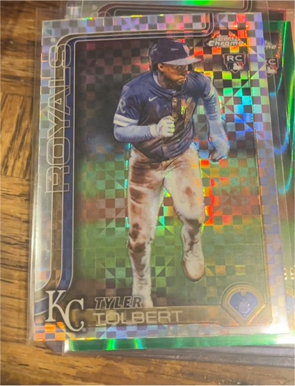 2025 Topps Chrome Update #USC98 Tyler Tolbert — front