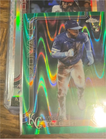 2025 Topps Chrome Update #USC98 Tyler Tolbert — front
