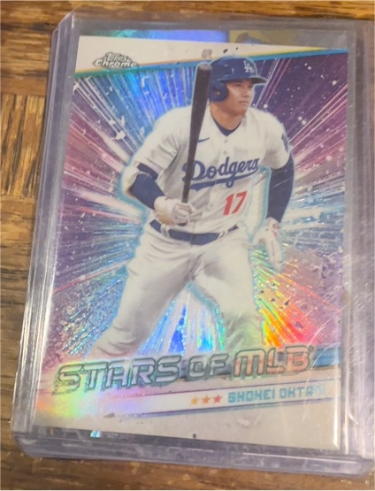 2024 Topps Chrome Series 2 #CSMLB-55 Shohei Ohtani — front