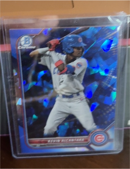 2022 Bowman Chrome Sapphire #BCP-31 Kevin Alcantara — front