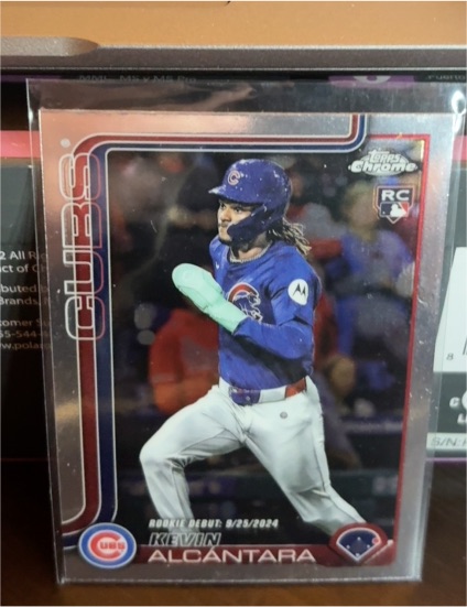 2025 Topps Chrome Update #USC25 Kevin Alcantara — front