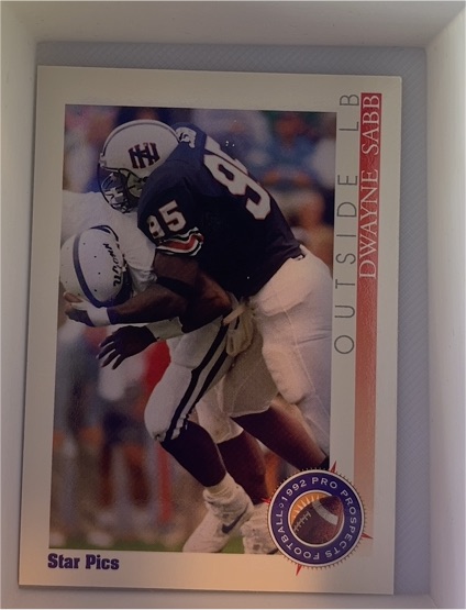 1992 Star Pics #85 Dwayne Sabb — front