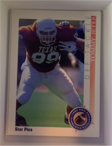 1992 Star Pics #99 Tommy Jeter — front
