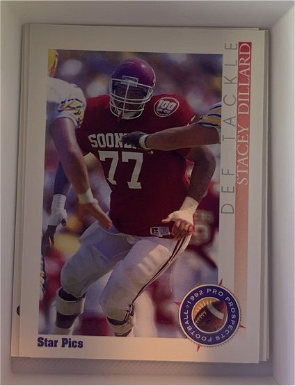 1992 Star Pics #27 Stacey Dillard — front