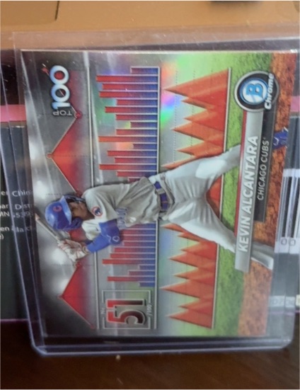 2024 Bowman Chrome Top 100 #BTP-51 Kevin Alcantara — front