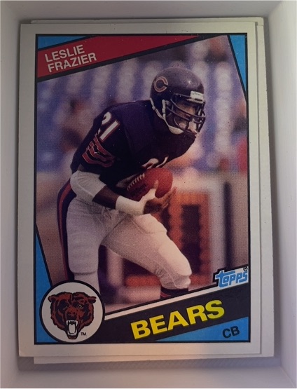 1984 Topps #223 Leslie Frazier — front