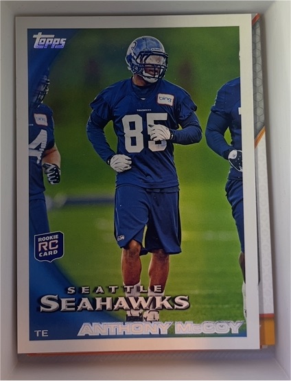 2010 Topps #314 Anthony McCoy — front