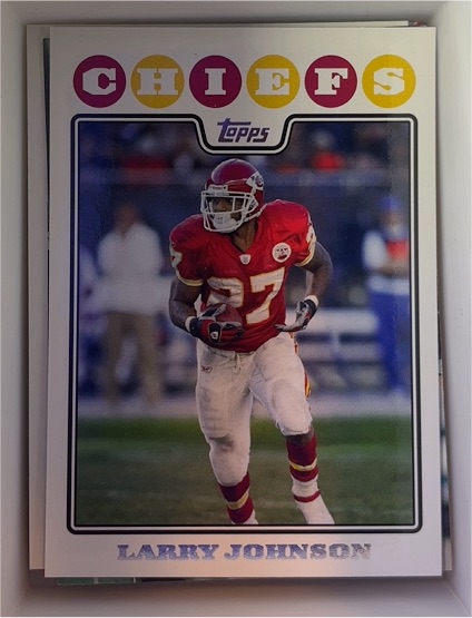 2008 Topps #95 Larry Johnson — front