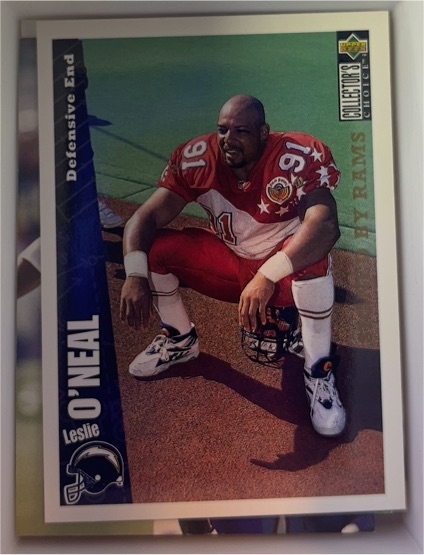 1996 Upper Deck Collector's Choice #350 Leslie O'Neal — front