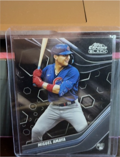 2023 Topps Chrome Black #78 Miguel Amaya — front