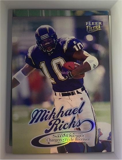 1999 Fleer Ultra #240 Mikhael Ricks — front
