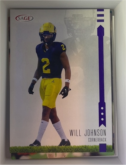 2025 Sage High Series #200 Will Johnson — front