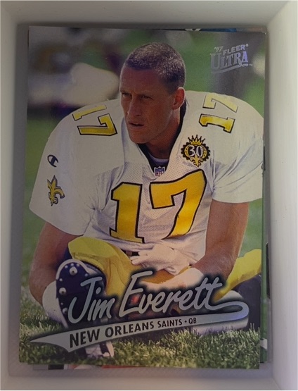 1997 Fleer Ultra #33 Jim Everett — front