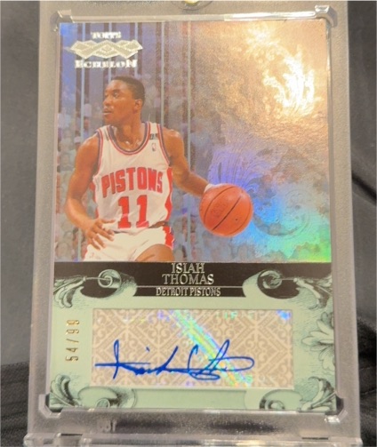2007-08 Topps Echelon #54 Isiah Thomas — front