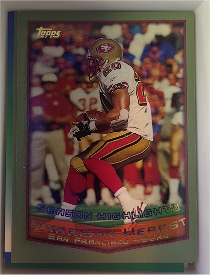 1999 Topps #315 Garrison Hearst — front