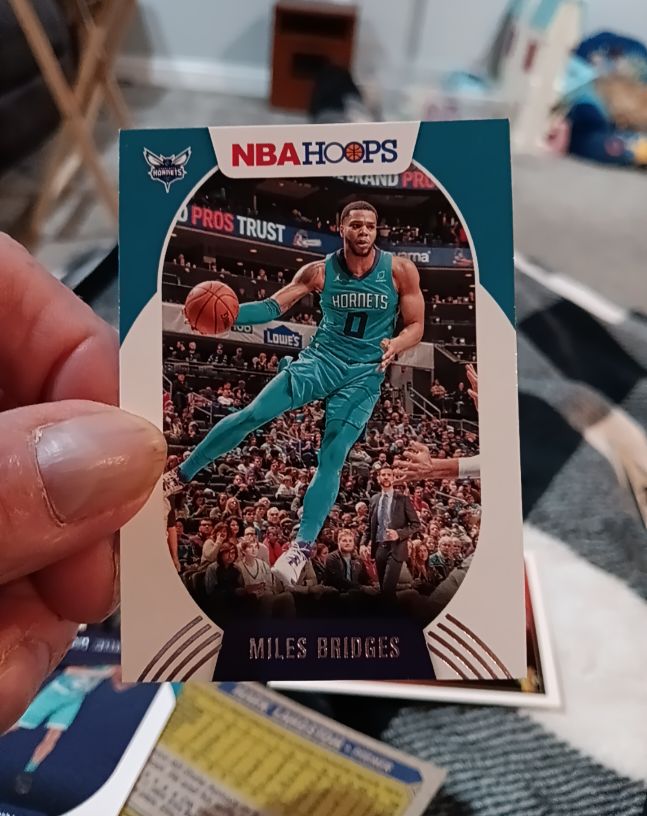 2020-21 Panini NBA Hoops #1 Miles Bridges — front