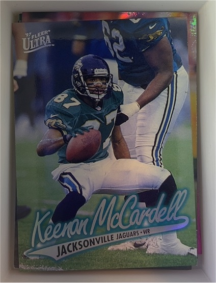 1997 Fleer Ultra #61 Keenan McCardell — front