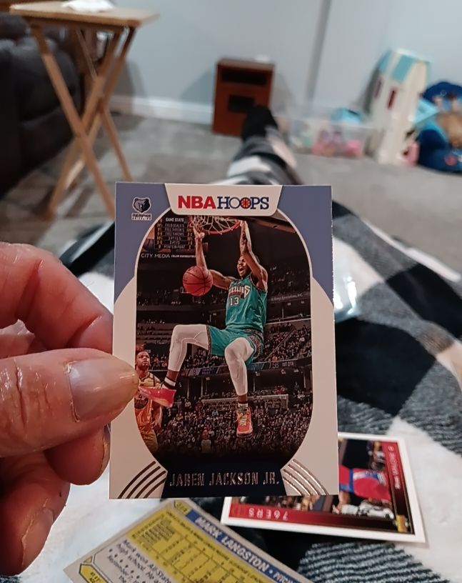 2020-21 Panini NBA Hoops #72 Jaren Jackson Jr. — front