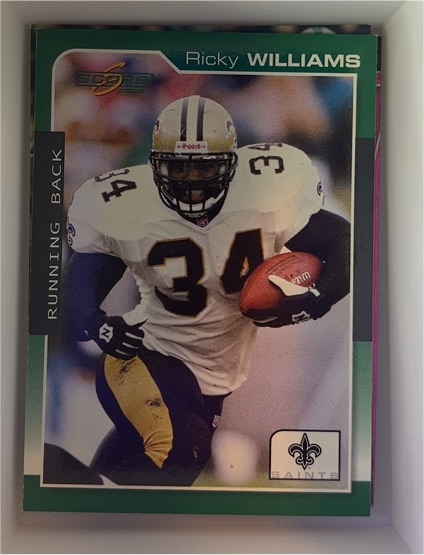 2000 Score #126 Ricky Williams — front