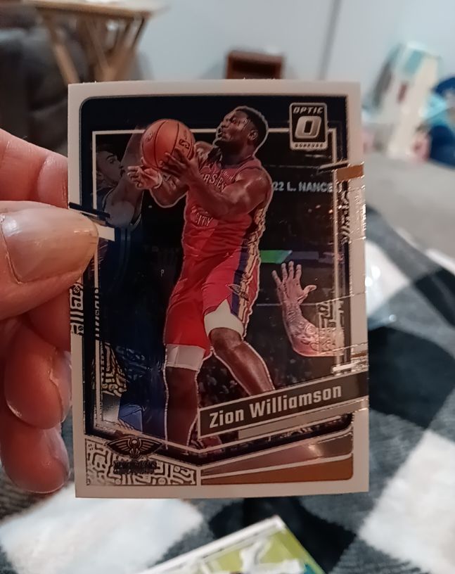 2023-24 Donruss Optic #35 Zion Williamson — front