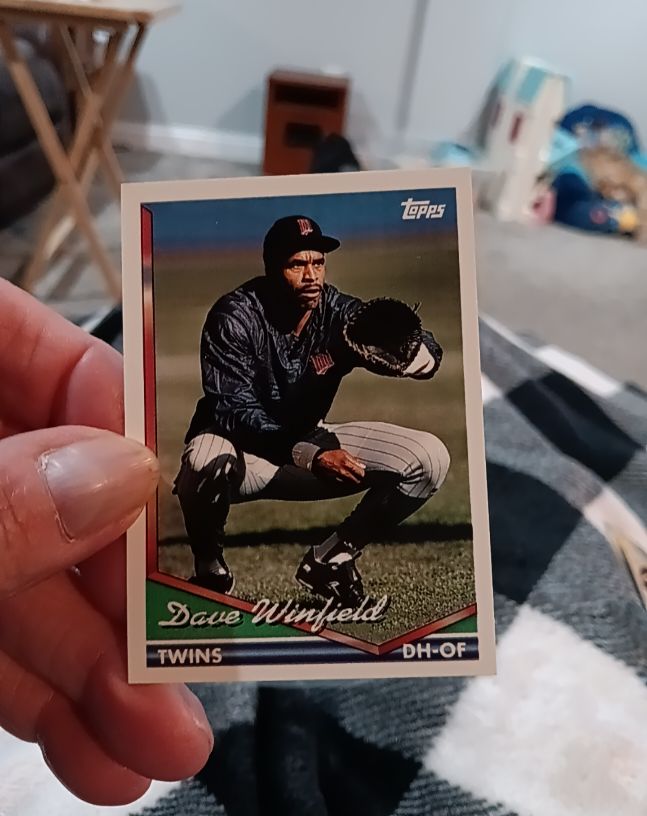 1994 Topps #430 Dave Winfield — front