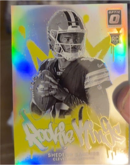 2025 Panini Donruss Optic Rookie Kings #Shedeur Sanders — front