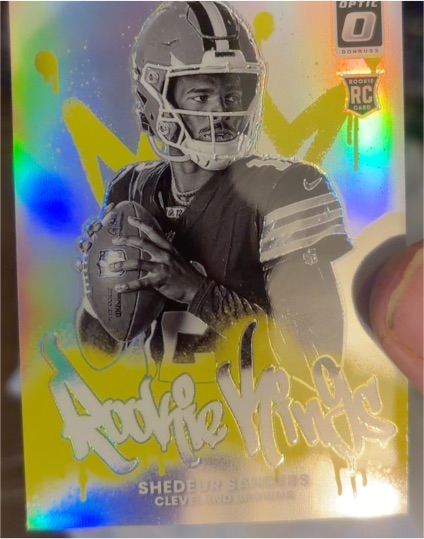 2025 Donruss Optic Rookie Kings #RC Shedeur Sanders — front