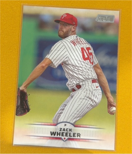 2025 Topps Stadium Club #114 Zack Wheeler — front
