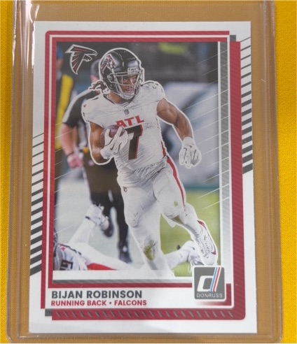 2025 Panini Donruss #160 Bijan Robinson — front