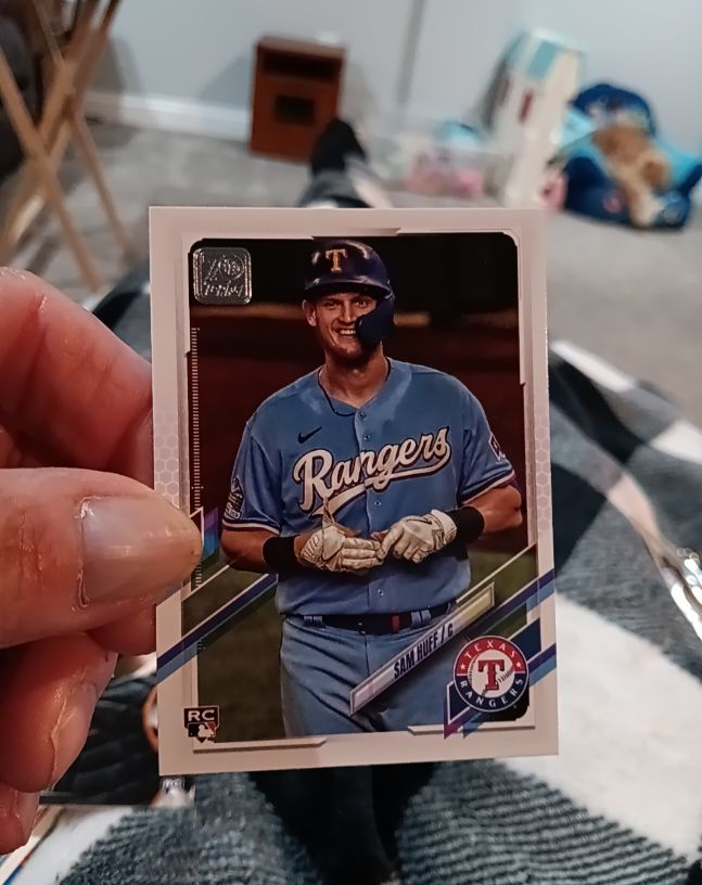 2021 Topps #654 Sam Huff — front