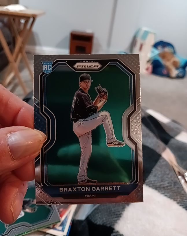 2021 Panini Prizm #121 Braxton Garrett — front