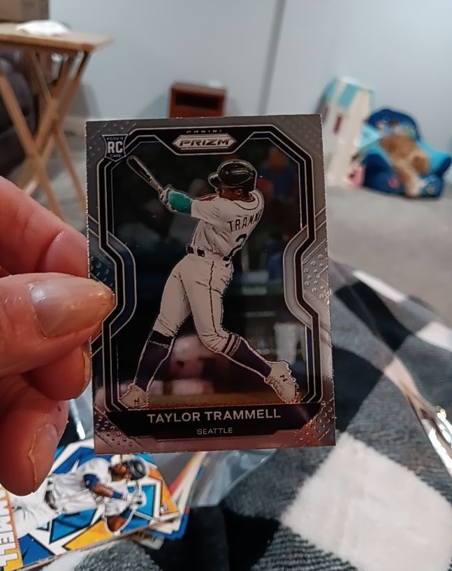 2021 Panini Prizm #29 Taylor Trammell — front