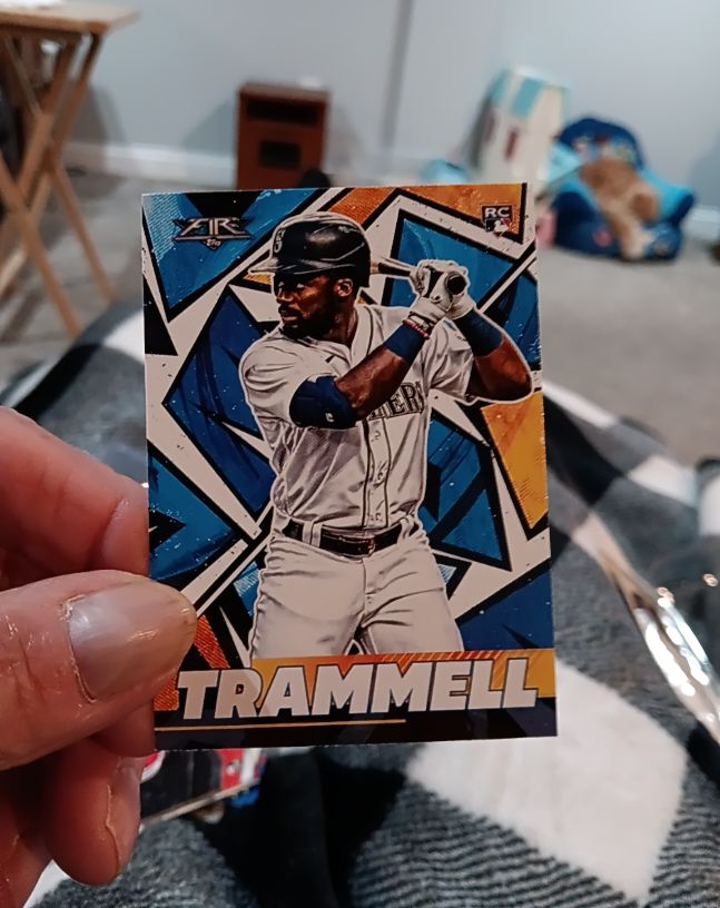 2021 Topps Fire #103 Taylor Trammell — front