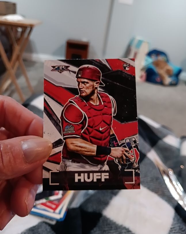 2021 Topps Fire #95 Sam Huff — front