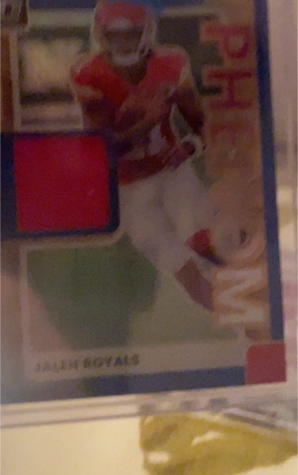 2025 Panini Donruss Optic #RPBH-JRS Jalen Royals Rookie Phenoms Patch — front