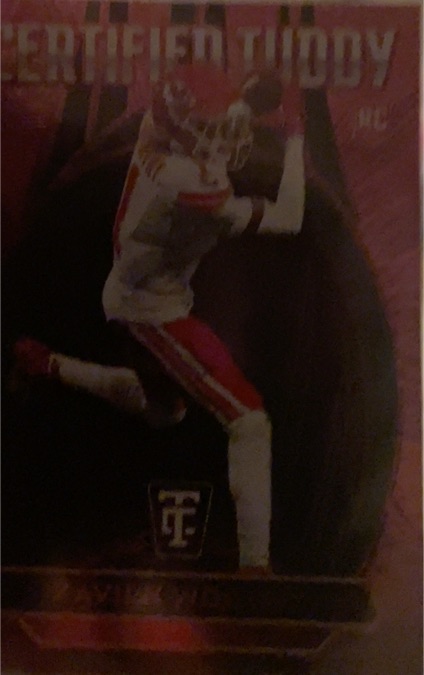2024 Panini Totally Certified Certified Tuddy Caleb Williams #2 Mirror Red /249 — front