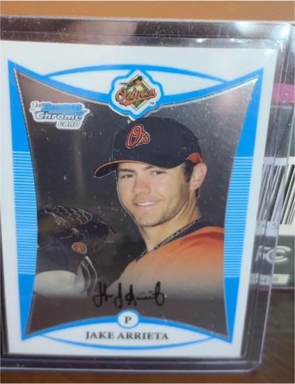 2008 Bowman Chrome Prospects #BCP164 Jake Arrieta — front