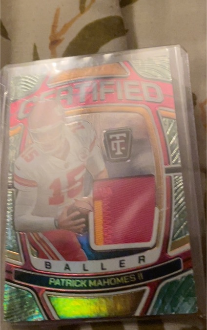 2024 Panini Totally Certified #CB-PMH Patrick Mahomes II — front
