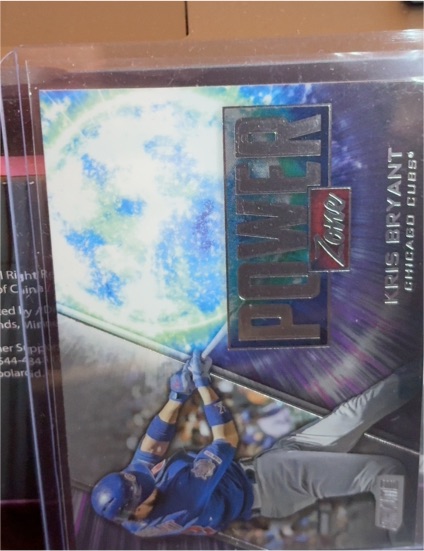 2020 Topps Stadium Club Power Zone #PZ-19 Kris Bryant — front