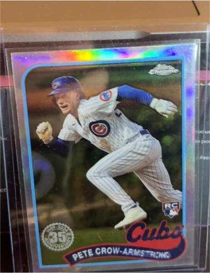 2024 Topps Chrome 1989 35th Anniversary #89CB-19 Pete Crow-Armstrong — front