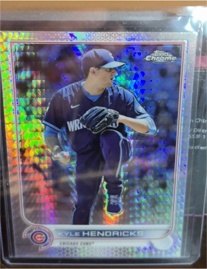 2022 Topps Chrome #117 Kyle Hendricks — front